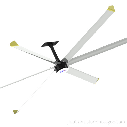 Large air volume permanent magnet ceiling fan